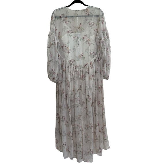 MAJORELLE The Foat Midi Dress in Lavender Floral - Picture 6 of 14